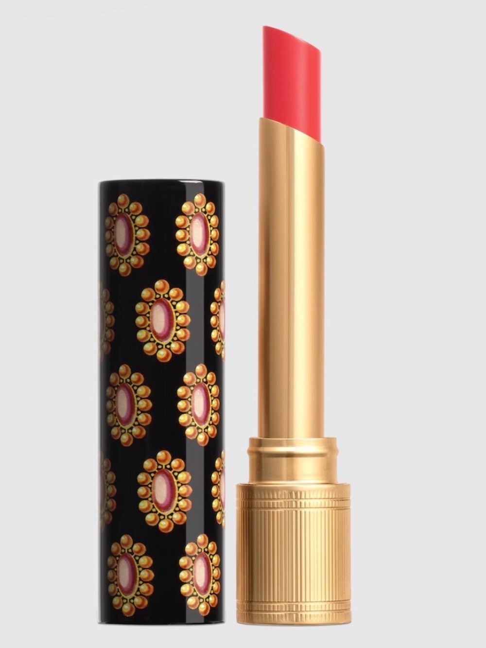 Gucci De Beaute Brilliant Glow & Care Lipstick 411 Emmy Petal